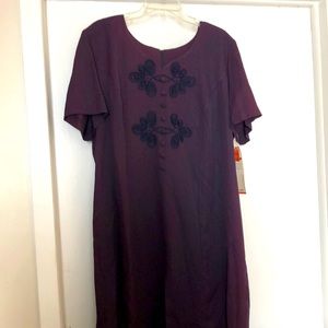 NWT Purple dress. 18WP